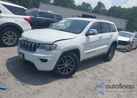 2018 Jeep Grand Cherokee Limited z USA, uszkodzony, nr VIN 1C4RJFBG1JC117636
